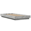 Bettrahmen Elmer 90x200cm Betongrau (Holz)
