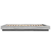 Bettgestell Elmer 140x190cm grau (Holz)