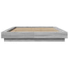 Bettgestell Elmer 120x190cm (Holz) Grau