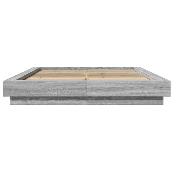 Bettgestell Elmer 120x190cm (Holz) Grau
