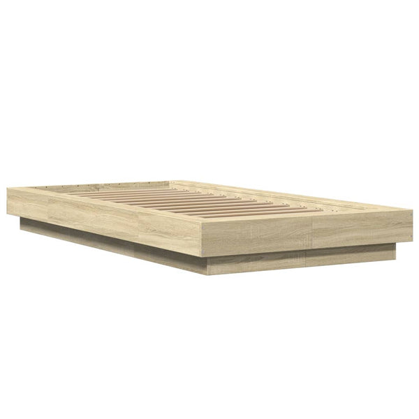 Bettgestell Sonoma Eiche Elmer 90x190cm (Holz)
