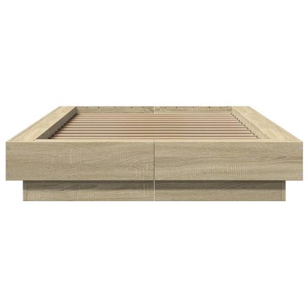 Bettgestell Sonoma Eiche Elmer 90x190cm (Holz)