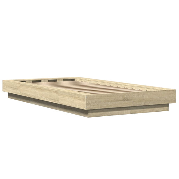Bettgestell Sonoma Eiche Elmer 90x190cm (Holz)