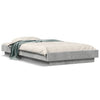 Bettrahmen Elmer 90x190cm Betongrau (Holz)