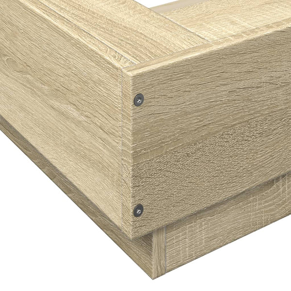 Sonoma Eiche Bettgestell Elmer 75x190cm (Holz)
