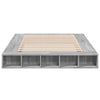 Graues Bettgestell Negulescu 140x200cm (Holz)