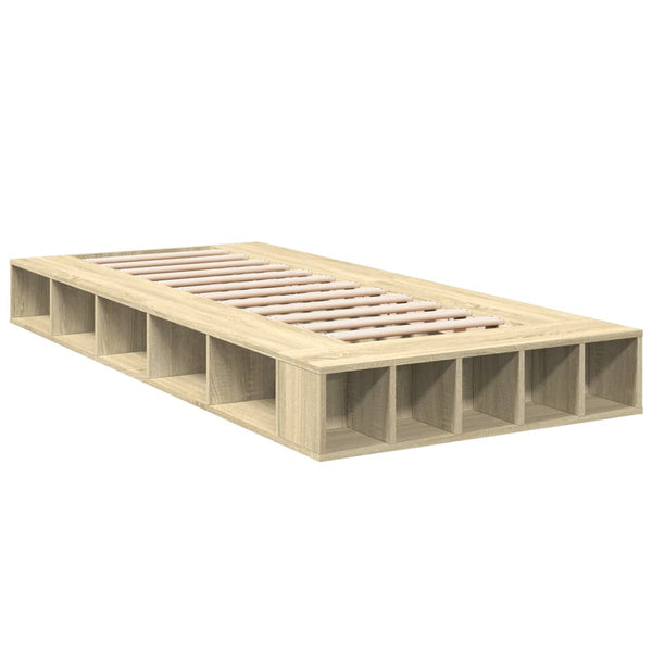 Bettrahmen Sonoma Eiche Negulescu 100x200cm (Holz)