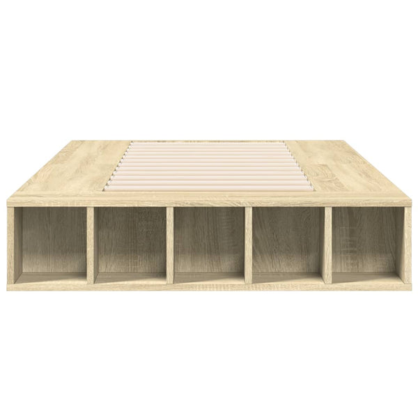 Bettrahmen Sonoma Eiche Negulescu 100x200cm (Holz)