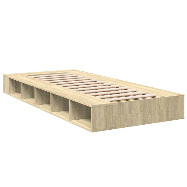 Bettrahmen Sonoma Eiche Negulescu 100x200cm (Holz)