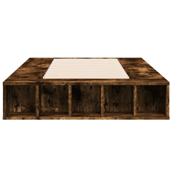 Räuchereiche Bettrahmen Negulescu 100x200cm (Holz)
