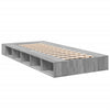 Bettgestell Negulescu Grau 100x200cm (Holz)