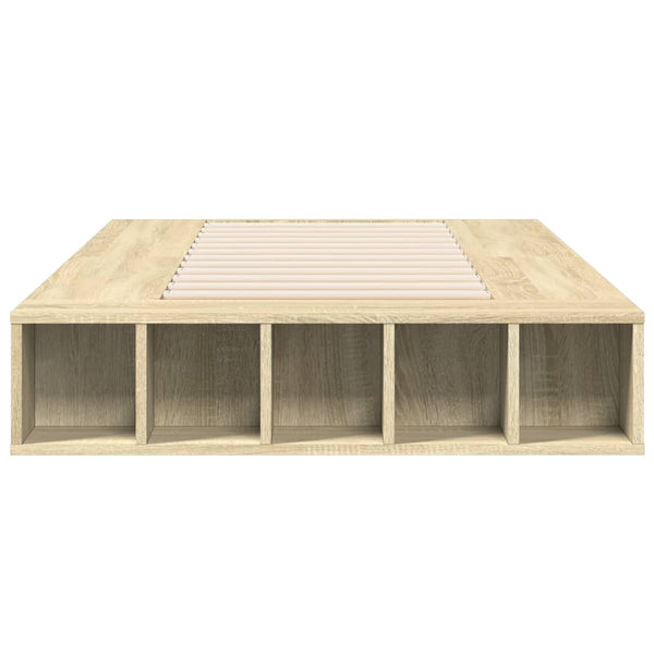 Bettgestell Sonoma-Eiche Negulescu 90x200cm (Holz)