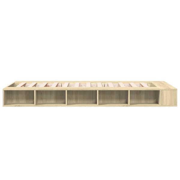 Bettgestell Sonoma-Eiche Negulescu 90x200cm (Holz)
