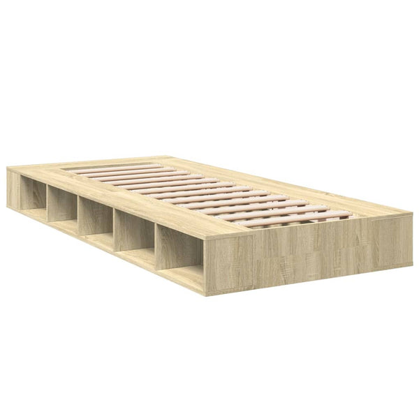 Bettgestell Sonoma-Eiche Negulescu 90x200cm (Holz)