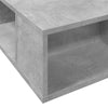 Betongraues Bettgestell Negulescu 90x190cm (Holz)