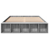 Bettrahmen Jameel 140x200cm (Holz), grau