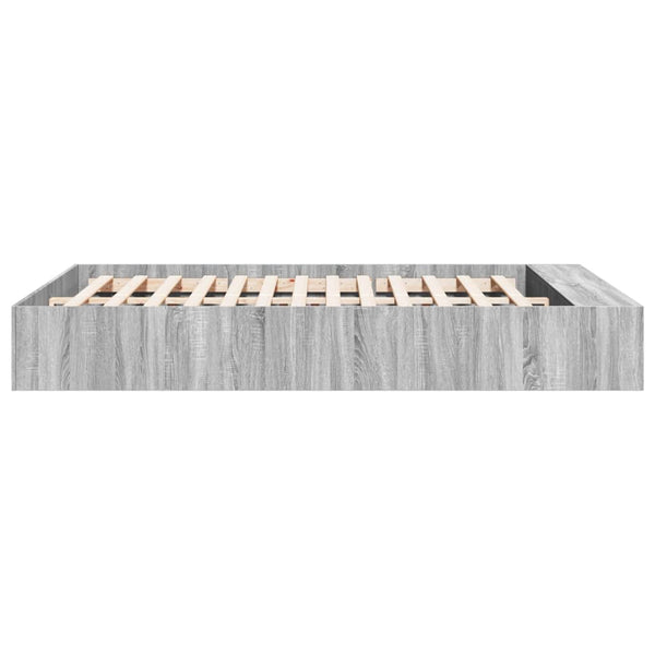 Bettrahmen Jameel 140x200cm (Holz), grau
