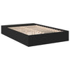 Schwarzer Bettrahmen Jameel 120x190cm (Holz)