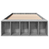 Bettrahmen Jameel 90x200cm (Holz) Grau