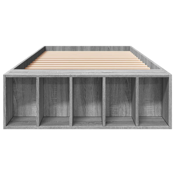 Bettrahmen Jameel 90x200cm (Holz) Grau