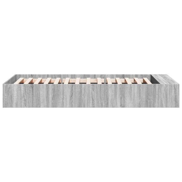 Bettrahmen Jameel 90x200cm (Holz) Grau