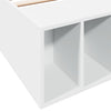 Weißes Bettgestell Jameel 90x190cm (Holz)