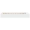 Bettgestell Jameel 75x190 cm, weiß (Holz)