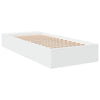 Bettgestell Jameel 75x190 cm, weiß (Holz)