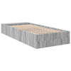 Graues Bettgestell Jameel 75x190cm (Holz)