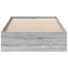 Graues Bettgestell mit Schubladen Piada 90x200cm (Holz)