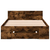 Bettgestell Savutammi mit Schublade Calinoiu 100x200cm (Holz)