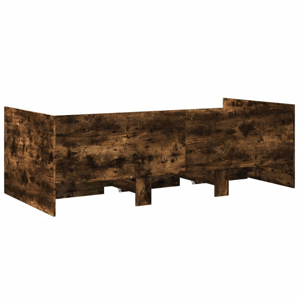 Schlafsofa Savutammi mit Schubladen Toff 100x200cm (Holz)