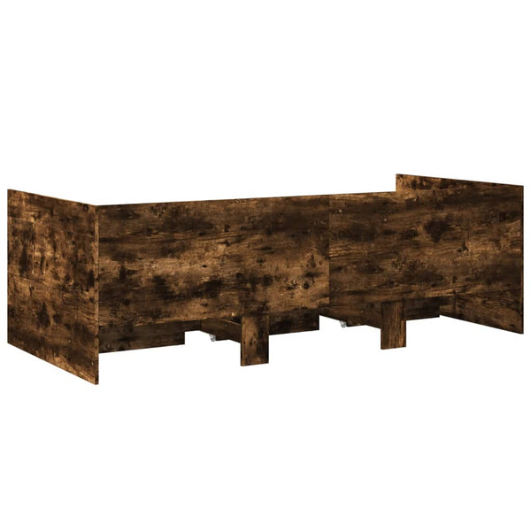 Schlafsofa Savutammi mit Schubladen Toff 90x200cm (Holz)