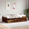 Schlafcouch Rauch-Eiche mit Schubladen Dulcica 90x200cm (Holz)