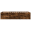Dauereiche Schlafsofa mit Schubladen Dulcica 90x190cm (Holz)