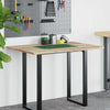 Tischplatte Mazie 100x80x2cm (unbehandeltes Akazienholz)