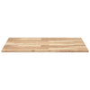 Tischplatte Mazie 100x80x2cm (unbehandeltes Akazienholz)