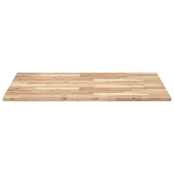 Tischplatte Mazie 100x80x2cm (unbehandeltes Akazienholz)