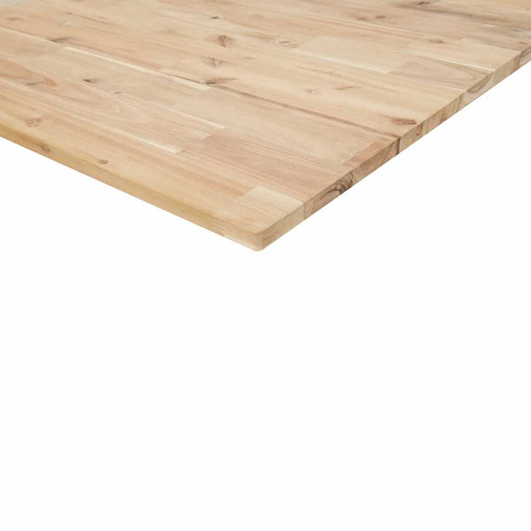 Tischplatte Mazie 100x80x2cm (unbehandeltes Akazienholz)