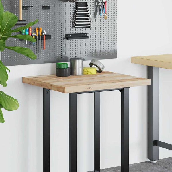 Tischplatte Mazie 100x60x4cm (unbehandeltes Akazienholz)