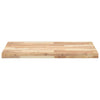Tischplatte Mazie 100x60x4cm (unbehandeltes Akazienholz)