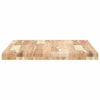 Tischplatte Mazie 100x60x4cm (unbehandeltes Akazienholz)