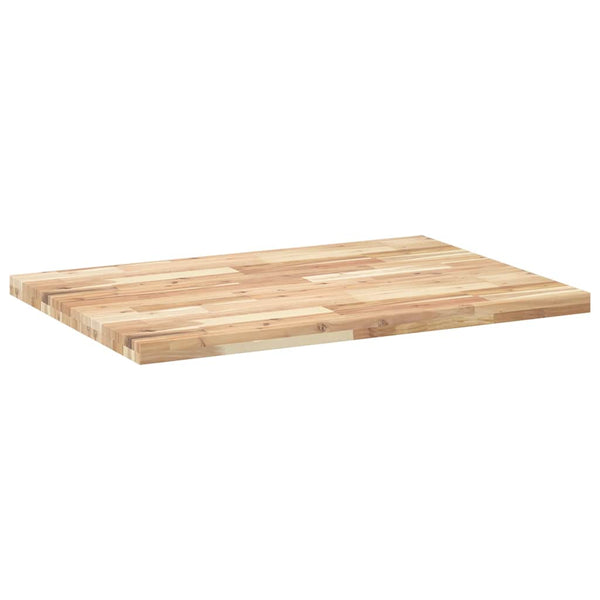 Käsittelemätön pöytälevy Mazie 80x70x4cm (akasiapuu)