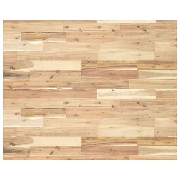 Tischplatte Mazie 100x80x4cm (unbehandeltes Akazienholz)