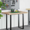 Tischplatte Mazie 100x80x4cm (unbehandeltes Akazienholz)