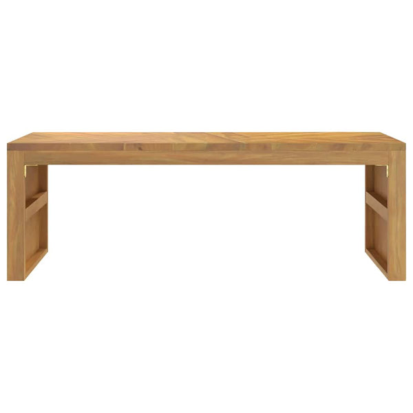 Couchtisch Midorel 110x35x38cm (Teak)