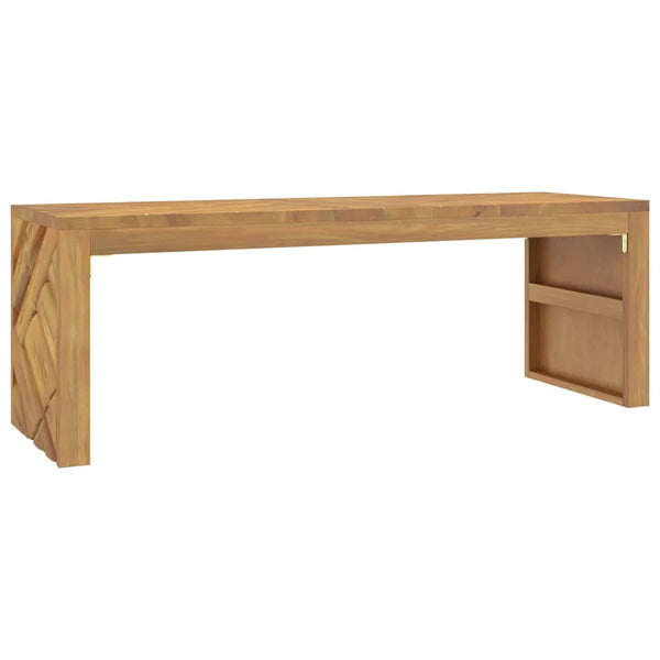 Couchtisch Midorel 110x35x38cm (Teak)