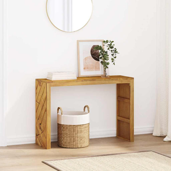 Konsolentisch Bronislava 110x35x75cm (Massivholz Teak)