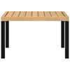 Schwarzer Monea Outdoor-Sofa-Tisch 65x65x40cm (Aluminium)