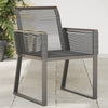 Schwarze Gartenstühle Dann (2er-Set Polyrattan)